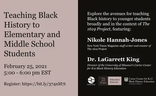 Teaching Black History to Elementary and Middle School Students