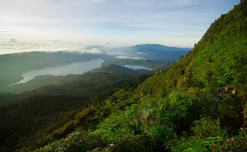 View from the highlands of West Sumatra. Image courtesy of Syukri Erwin/Shutterstock. Indonesia.
