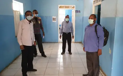 Photo of doctors in Sudan