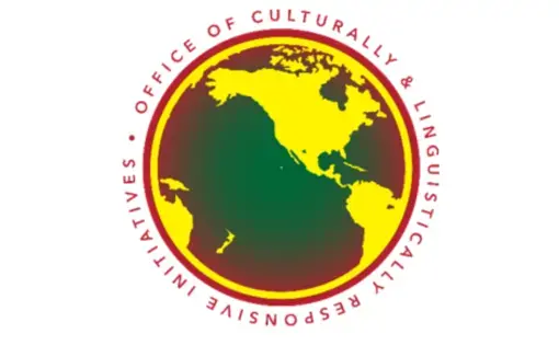Logo of the Office of Culturally &amp; Linguistically Responsive Initiatives.