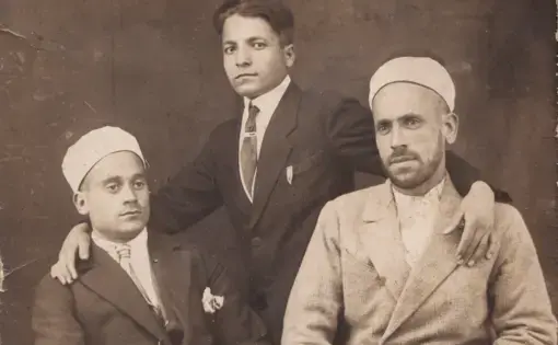 old photo of three men
