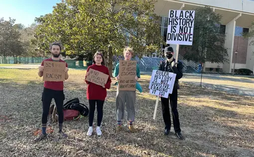 Student demonstrators