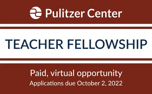 Graphic stating an extension to the deadline to submit applications for the 2022-23 Teacher Fellowship