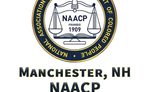 Logo for Manchester, New Hampshire branch of the NAACP