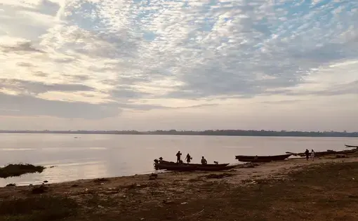 beach at sunrise