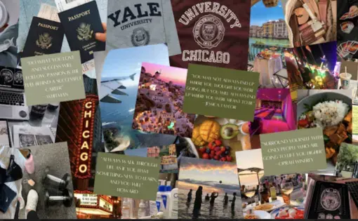 Michelle Mowery Vision Board