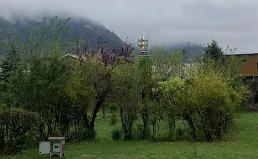 Landscape in India-controlled Kashmir
