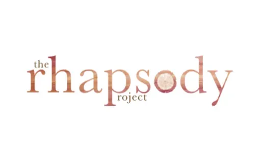 The Rhapsody Project logo, text over white background