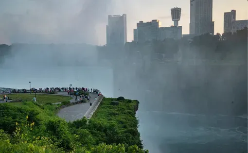 A view of Niagara Falls State Park. Image by Matt Hofmann.