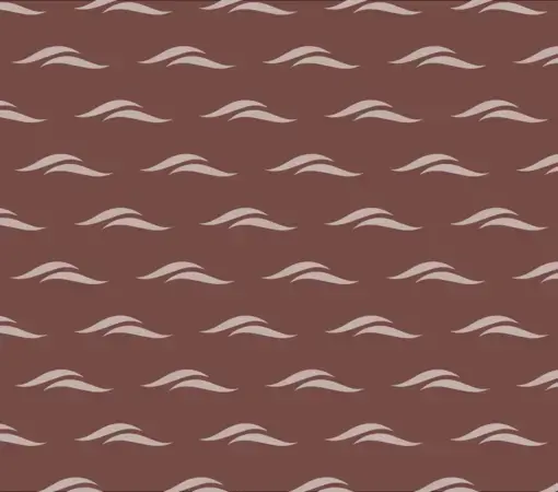 decorative image, pink waves over brown background