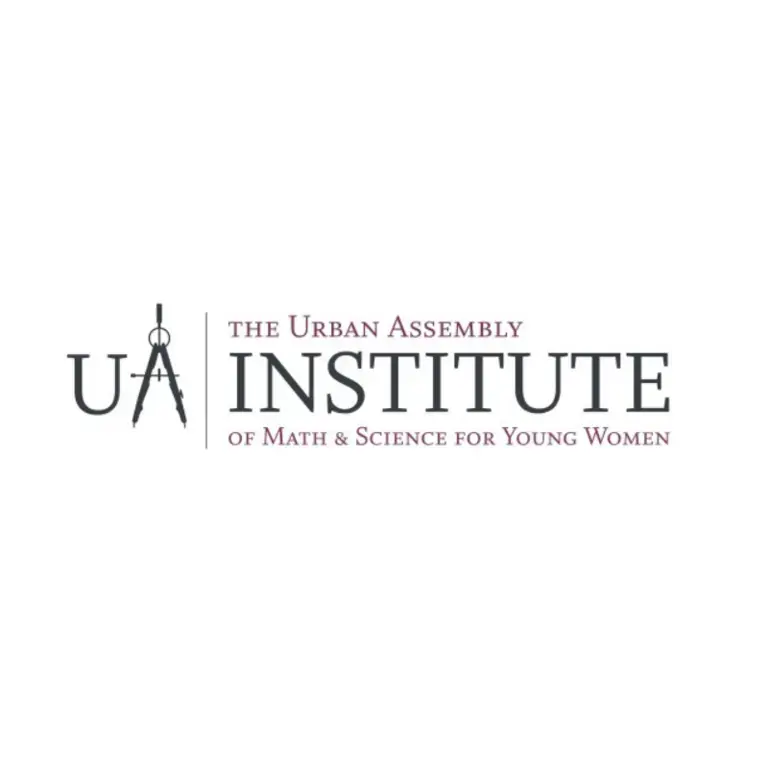 Logo of The Urban Assembly Institute of Math &amp; Science for Young Women.