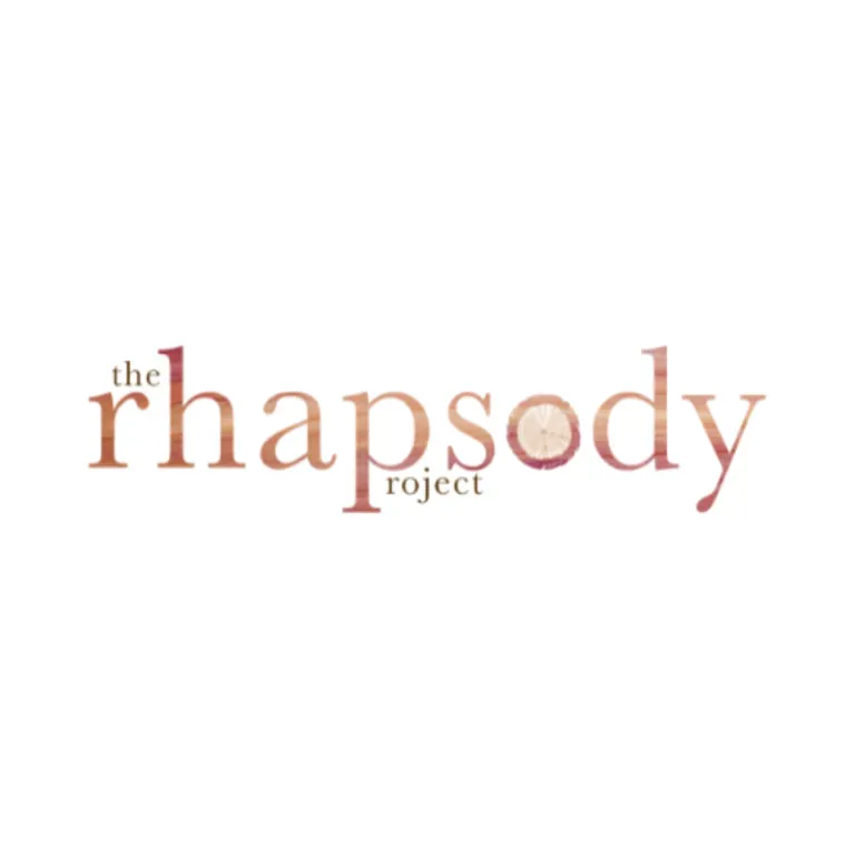 The Rhapsody Project logo, text over white background