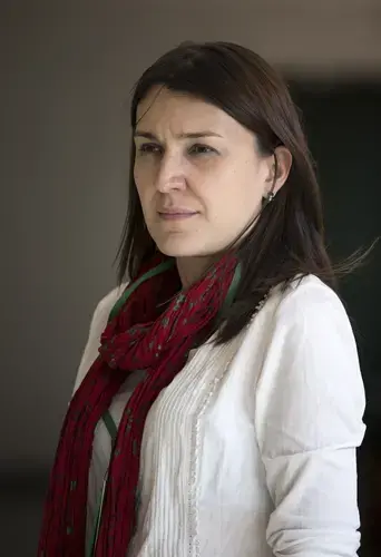 Natalia Trujillo at the University of Antioquia in Medellin, Colombia on Monday, March 12, 2018. Image by&nbsp;Greg Kendall-Ball. Colombia, 2018.