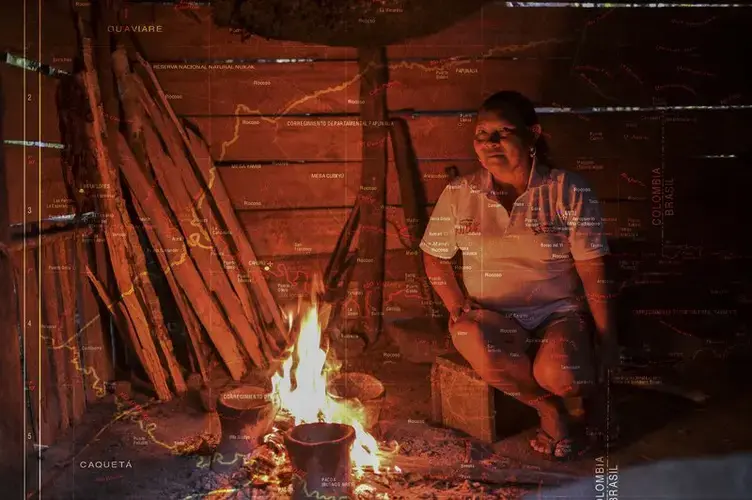 Gladys Socorro Jaramillo García, leader of the Bará ethnic group. Image by Luis Ángel. Colombia, 2019.