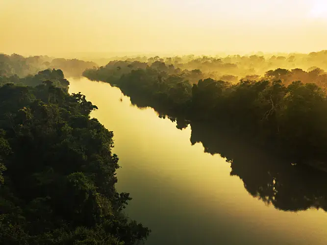 'Jaci Paraná River: One of the main rivers that divide Rondônia and has been inhabited for centuries by the Karipuna.' Image by Fabio Nascimento. Brazil, 2019.