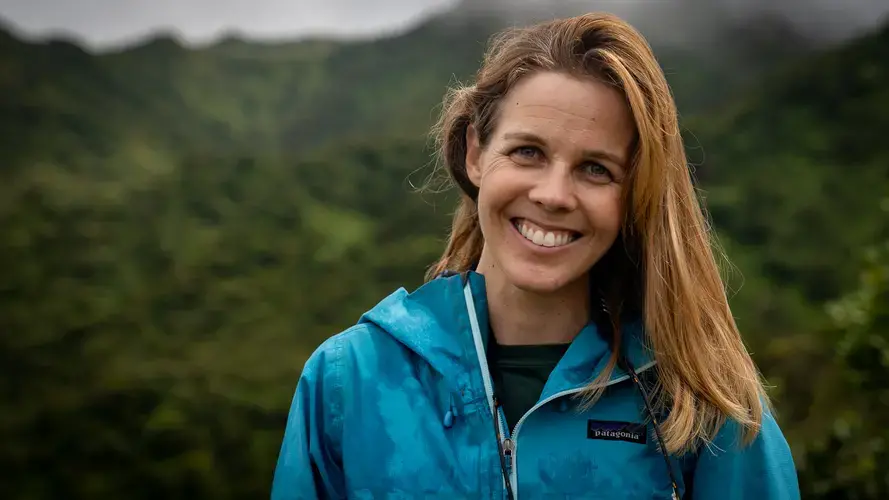 “Conservation is a game of managing unexpected consequences,' said&nbsp;Katie Ersbak, a watershed partnerships planner with the state Department of Land and Natural Resources. Image by&nbsp;Kuʻu Kauanoe/Civil Beat. United States, 2020.