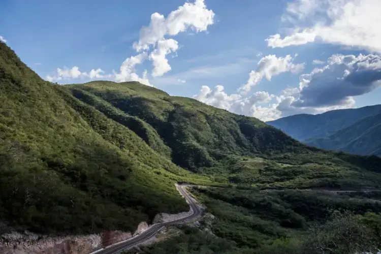 A human rights advocate suspects a criminal group tried to recruit residents of Quetzalcoatlán de las Palmas to guard a major road. He said the residents refused so the group retaliated. Image by Omar Ornelas. Mexico, 2019.<br />
