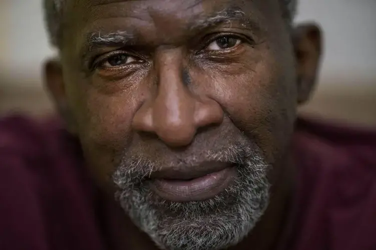 Mike Bishop poses for a portrait. Image by Wong Maye-E/AP Photo. United States, 2020.