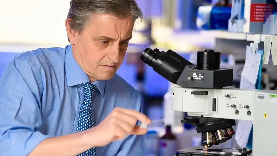 “If it does work, we’ll know in a few weeks,” says Northwell Health's Kevin Tracey, who leads the famotidine study. Image courtesy Northwell Health.<br />