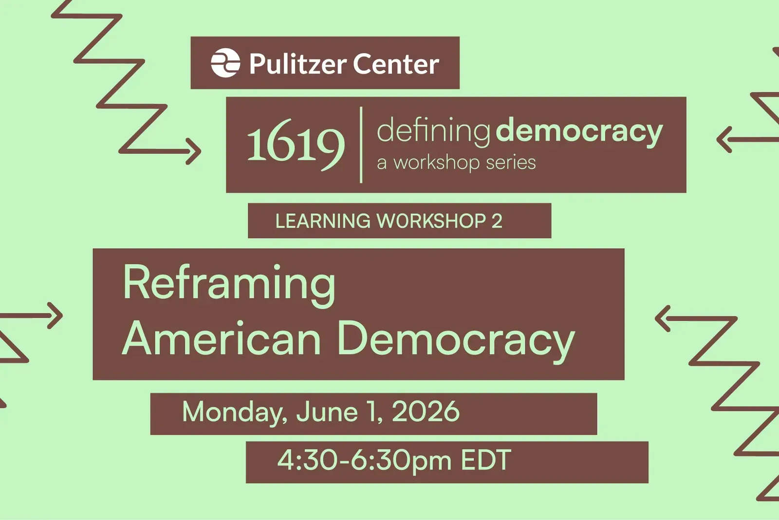 Promotional graphic for workshop