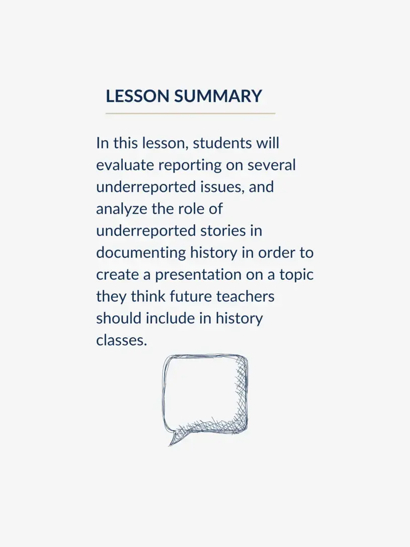 Lesson summary