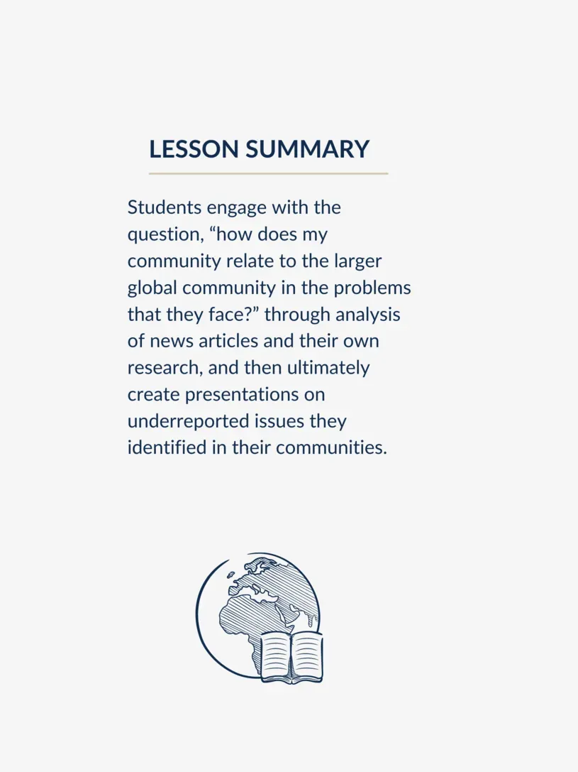 Unit summary over a graphic of an open book with a map on the page displayed