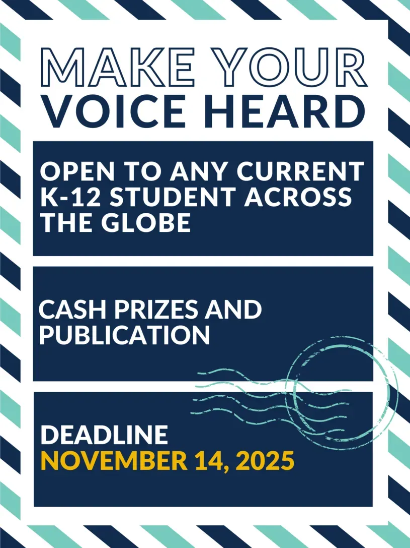 Graphic reading Make Your Voice Heard!