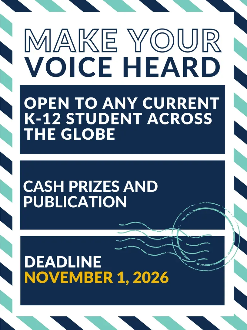 Graphic reading, "Make your voice heard!"