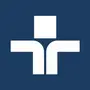 Blue and white logo of Jornalismo TV Cultura.