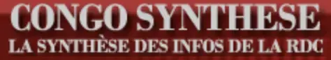 Congo Synthese written in white letters with a red background.
