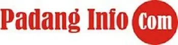 Padang info is written in red letters while Com is written in white letters with a circle in the background.