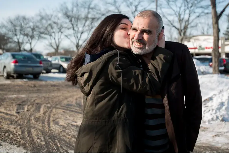 zahra ahmed and father
