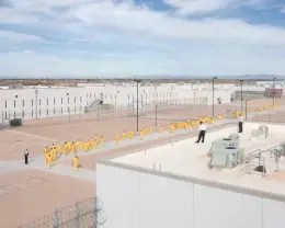 prison yard photo