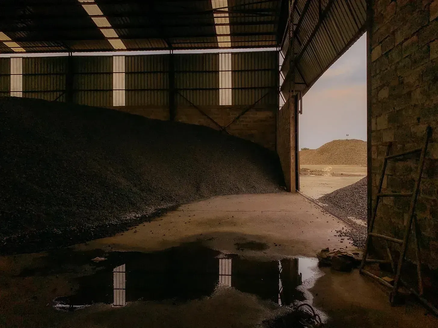 mine refining plant