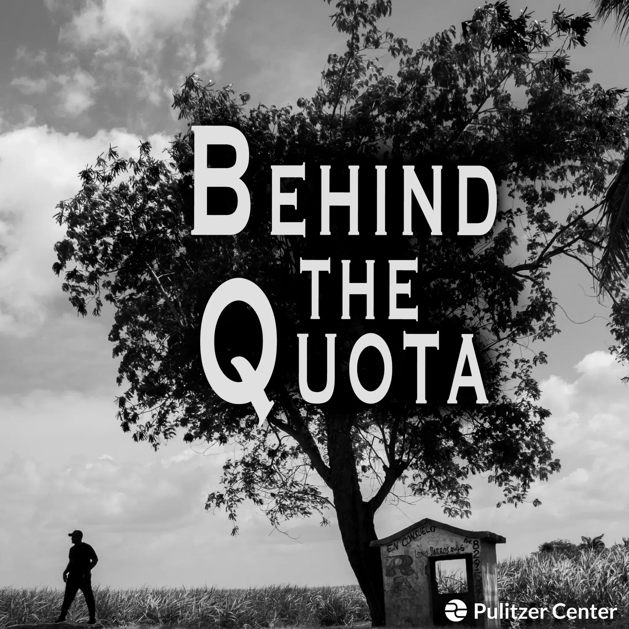 Behind the Quota podcast cover graphic