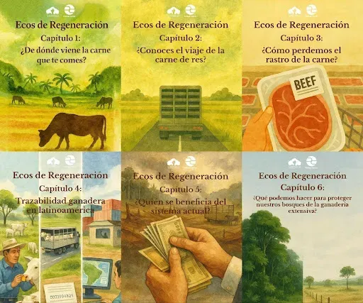 A post created on the meat supply chanin as a part of the digital campaign by the grantee. Image credit: Daniel Gutiérrez Patiño