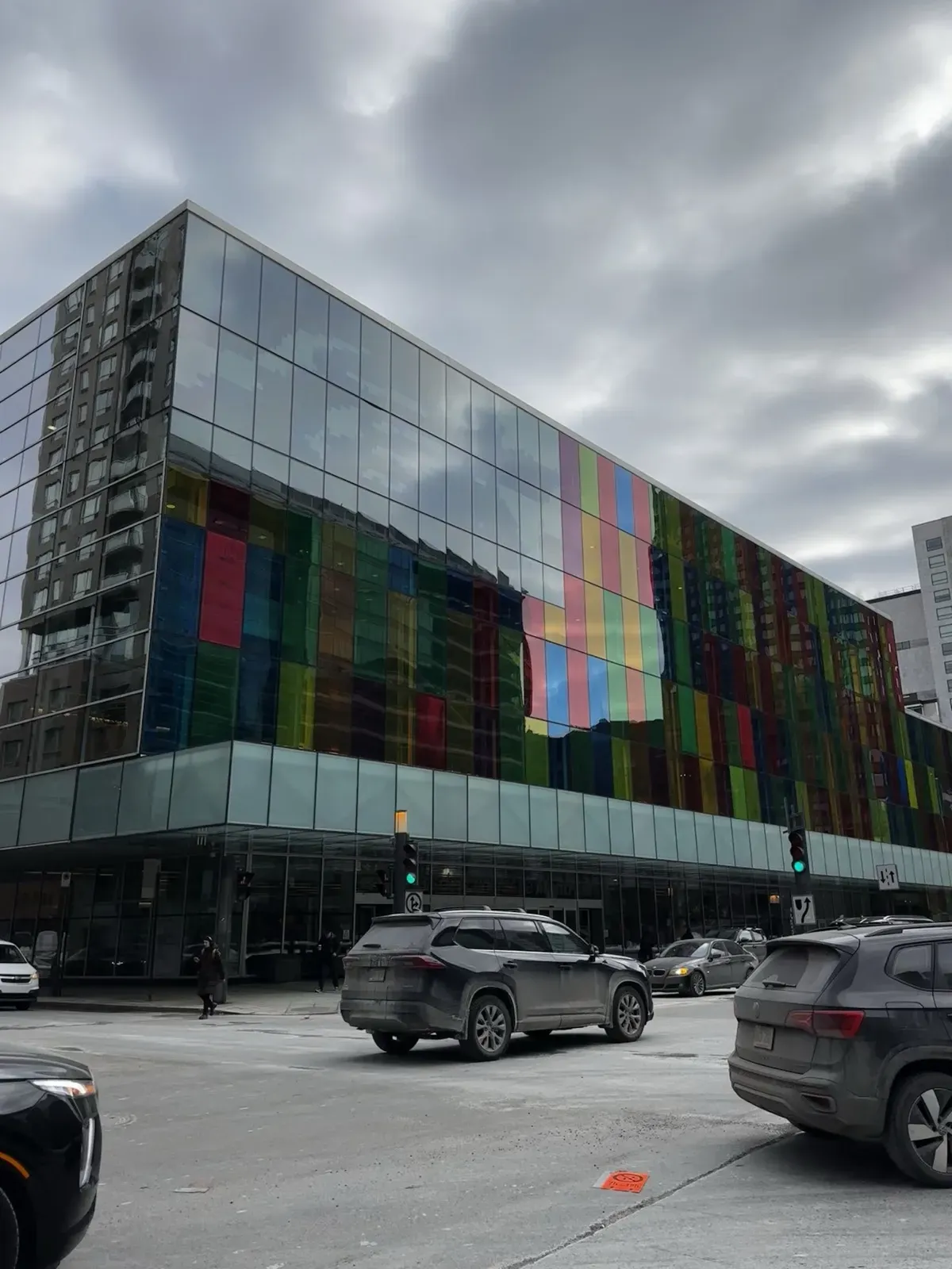The Palais des congrès in Montreal during the Economist Ocean Summit 2026. Image by Jenn Thornhill Verma. Canada, 2026.