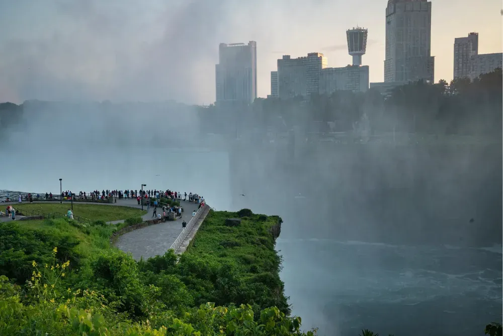 A view of Niagara Falls State Park. Image by Matt Hofmann.