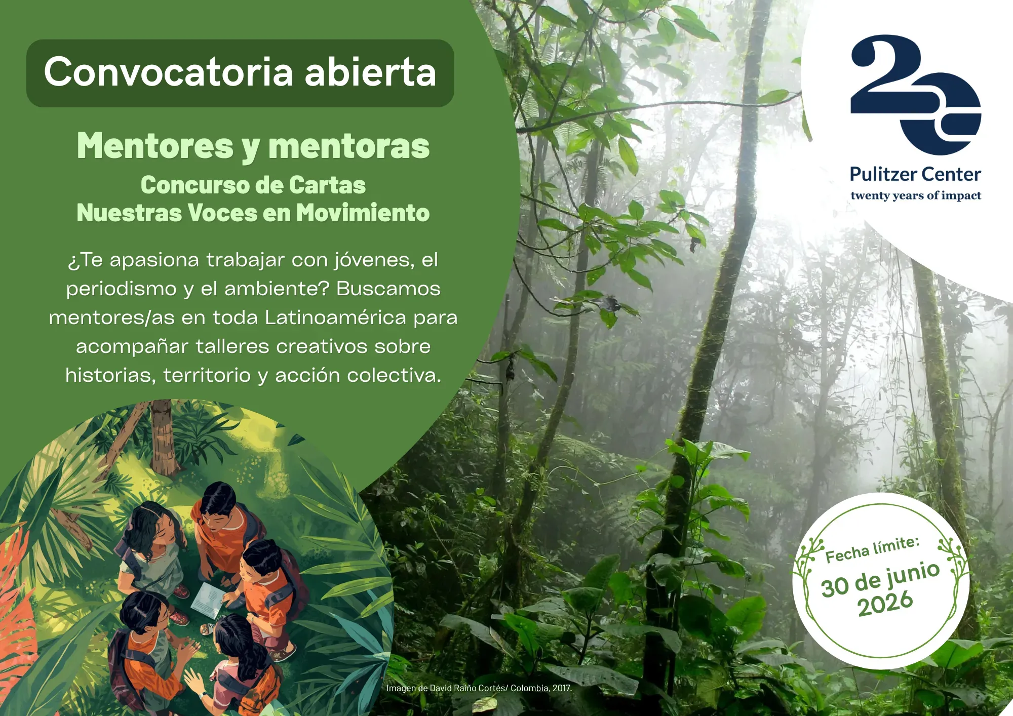 Convocatoria para mentores/as