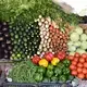 Vegetables sold at a market stall. Image by Amy Nye. Senegal, 2019.