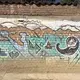 A mural in Nueva Florida depicts an evacuation plan should Palcacocha overflow. Image by Audrey Fromson. Peru, 2019.