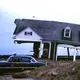 1954: A home on Falmouth Heights was destroyed by Hurricane Carol. Image courtesy of Falmouth Historical Society. United States, 1954.