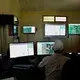 A behind-the-scenes look at the mapping software used for lions and other wildlife with collars that emit radio signals, indicating their location. Image by Elham Shabahat. Rwanda, 2017.<br />
