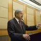 Branstad, U.S. ambassador to China gives a short speech during an Iowa Sister States reception on Wednesday, Sept. 20, 2017, in Beijing, China. Image by Kelsey Kremer. China, 2017.