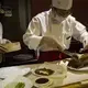 Beijing Duck, a famous preparation of duck, is served for dinner in Beijing, on Thursday, Sept. 21, 2017, in China's capital city. Image by Kelsey Kremer. China, 2017.