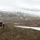 The mountaintop where the Aleksandersens herd their reindeer. Image by Amy Martin. Norway, 2018.