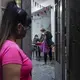 Food delivery in the “Las guerreras del FOL” soup kitchen. Image by Anita Pouchard Serra. Argentina, 2020.