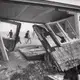 1991: A cottage sat in a new location after Hurricane Bob lifted it and moved it across the street on Surf Drive in Falmouth. Image by Mark Wilson. United States, 1991.
