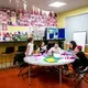 Children make vision boards during a Young People's Futures arts and crafts session at Possilpoint Community Centre. Image by Michael Santiago. United Kingdom, 2019.