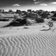 The remains of a village buried in sand. Image by Ako Salemi. Iran, 2016.